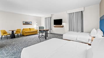 Studio, Accessible, Non Smoking | Laptop workspace, blackout drapes, iron/ironing board