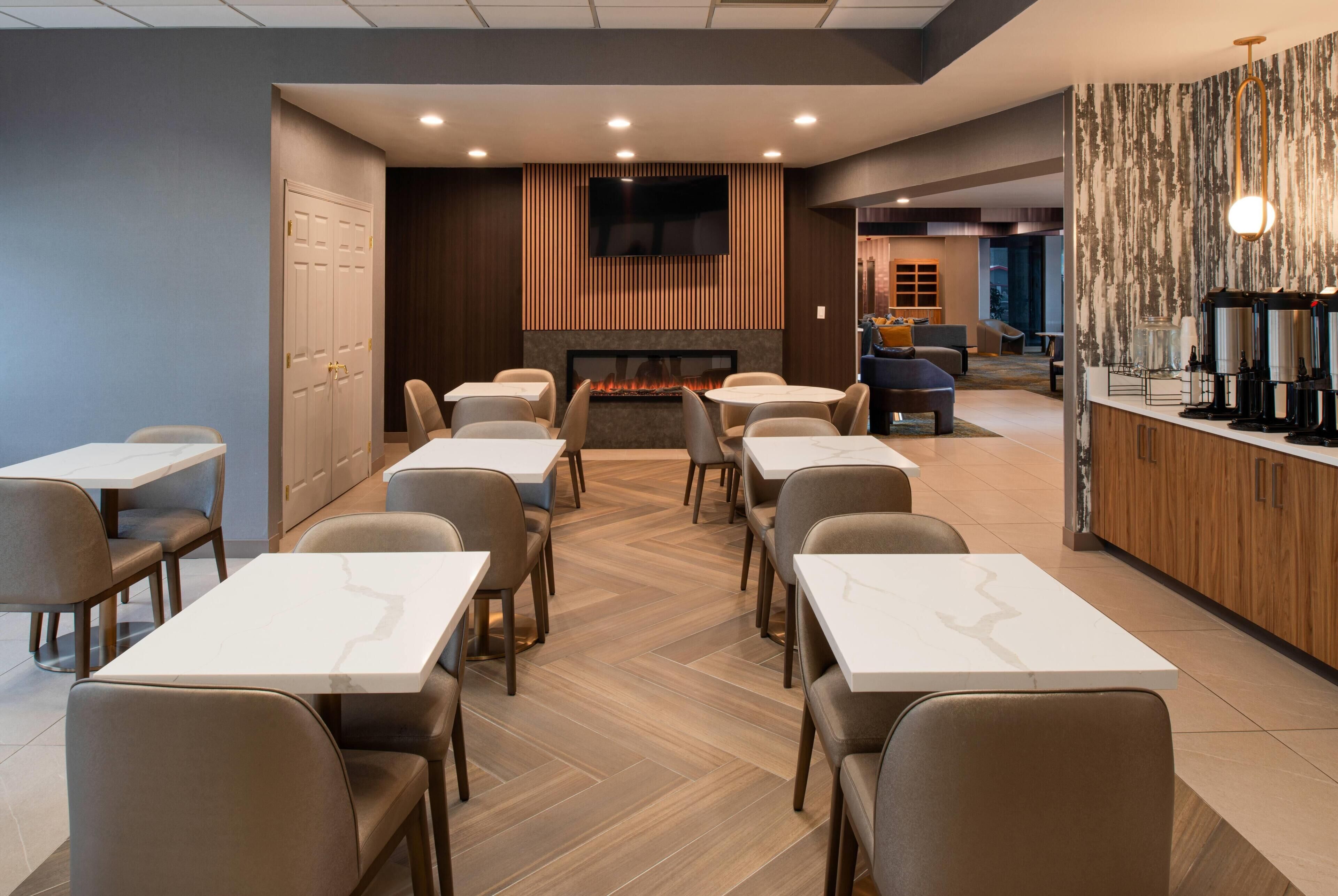 Free daily on-the-go breakfast 