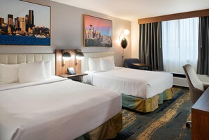 Habitación, 2 camas dobles, no fumadores | Ropa de cama de alta calidad y colchones con acolchado adicional