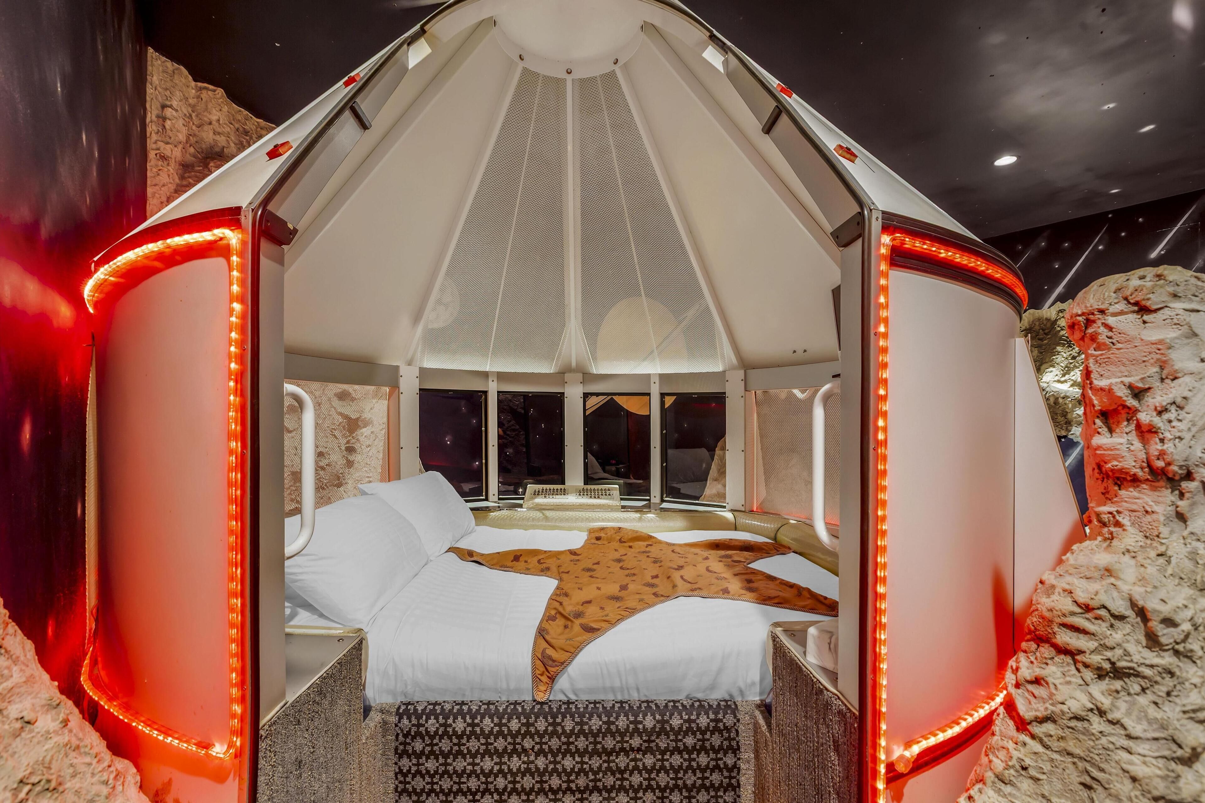 Premium bedding, pillowtop beds, in-room safe, individually decorated