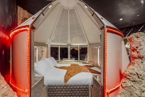 Premium bedding, pillow-top beds, in-room safe, individually decorated