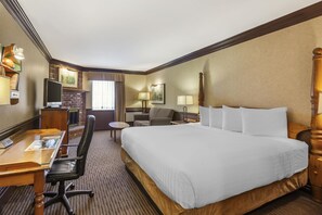 Standard Room, 1 Queen Bed, Non Smoking, Fireplace | Premium bedding, pillowtop beds, in-room safe, individually decorated - Best Western Fireside Inn (Kingston)
