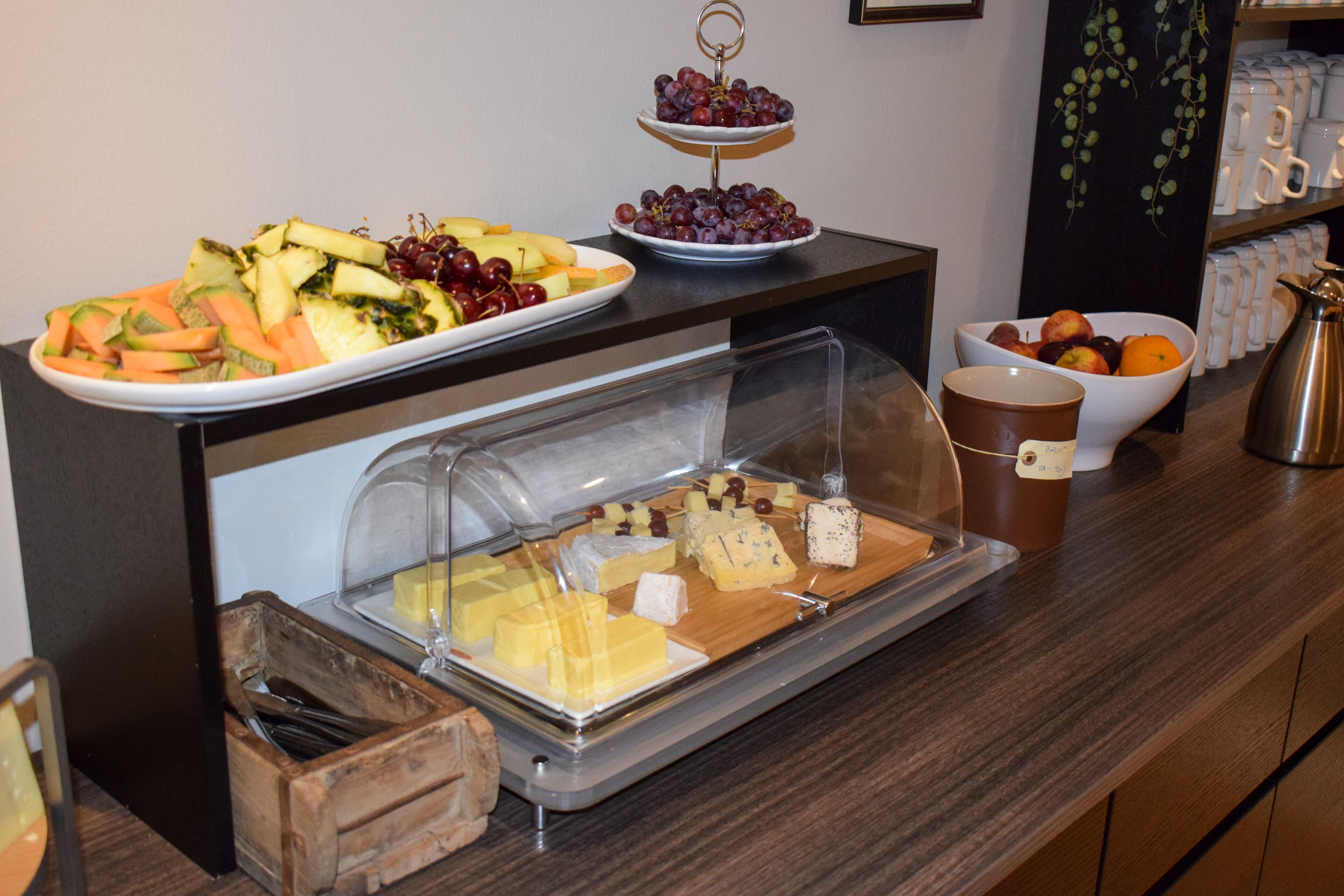 Petit déjeuner buffet (125 DKK par personne)