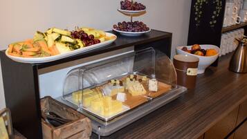 Daily buffet breakfast (DKK 125 per person)