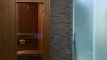 Sauna, bain Ă remous, massages