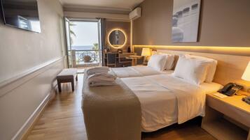 Premium bedding, in-room safe, desk, soundproofing