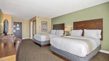 Habitación estándar doble | Ropa de cama de alta calidad y colchones con acolchado adicional