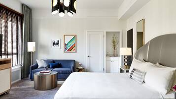 Premium bedding, pillowtop beds, in-room safe, desk