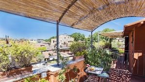 Single Room | Terrace/patio - Hotel Due Torri (Rome)