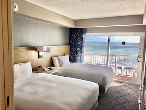 Room, 2 Single Beds, Oceanfront | 1 bedroom, premium bedding, down duvets, in-room safe