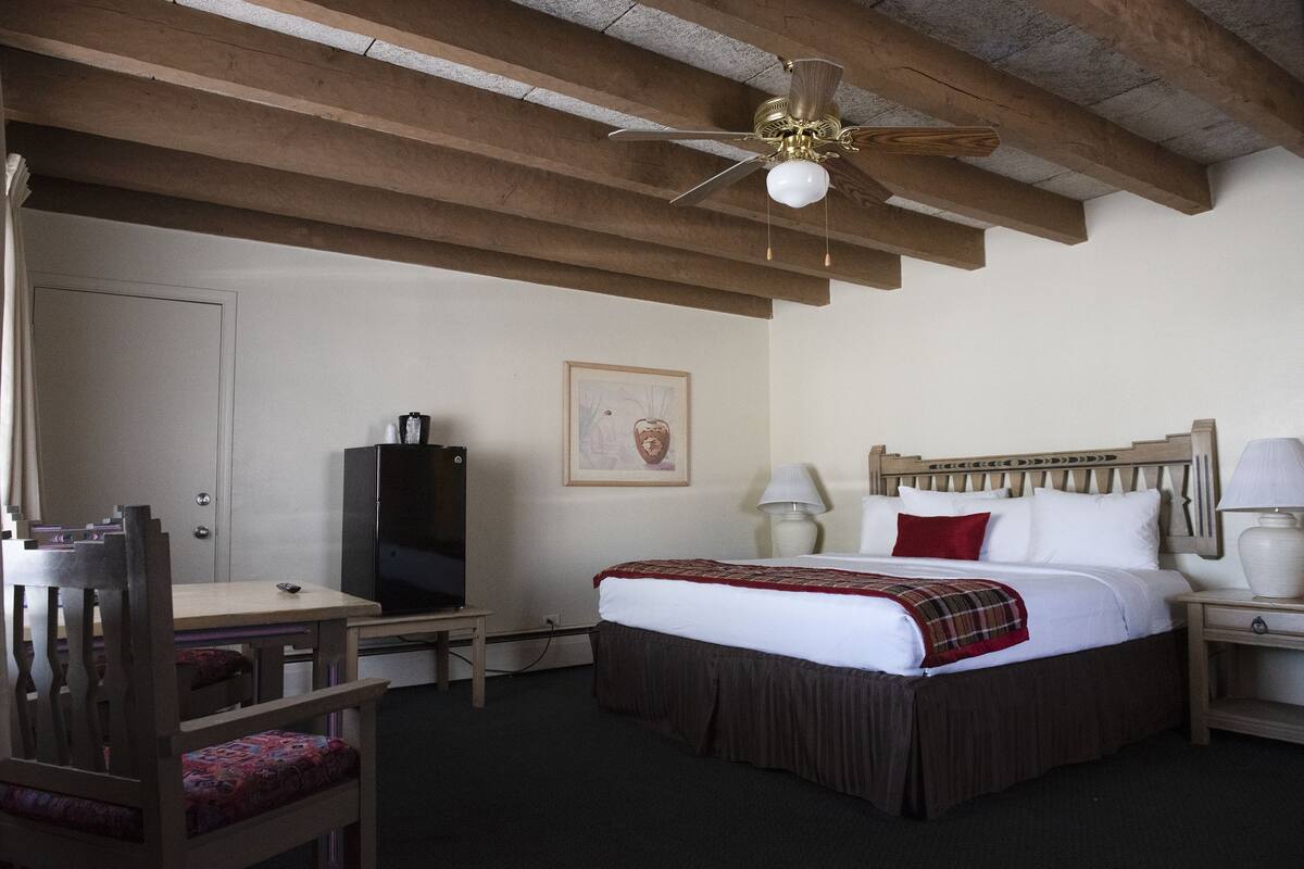 In-room safe, desk, iron/ironing board