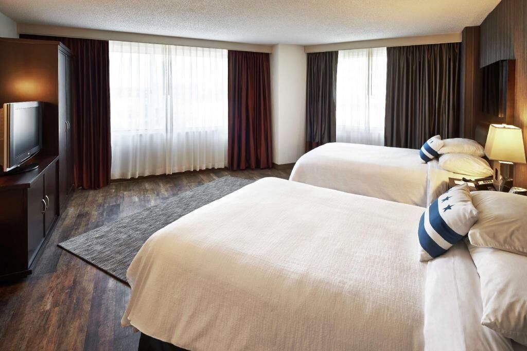 1 habitación, ropa de cama de alta calidad y camas con pillow-top 