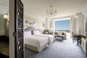 Valley Wing, Chambre Deluxe avec lits jumeaux | Literie de qualité, couette en duvet, minibar, coffre-fort