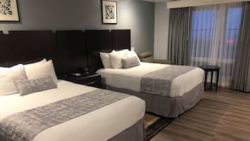 Standard Room, 2 Queen Beds, Balcony, Ocean View | Premium bedding, pillowtop beds, in-room safe, individually furnished