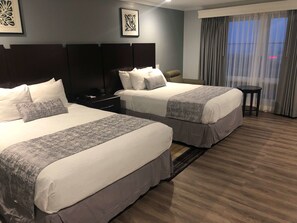Standardzimmer, 2 Queen-Betten, Balkon, Meerblick | Hochwertige Bettwaren, Pillowtop-Betten, Zimmersafe