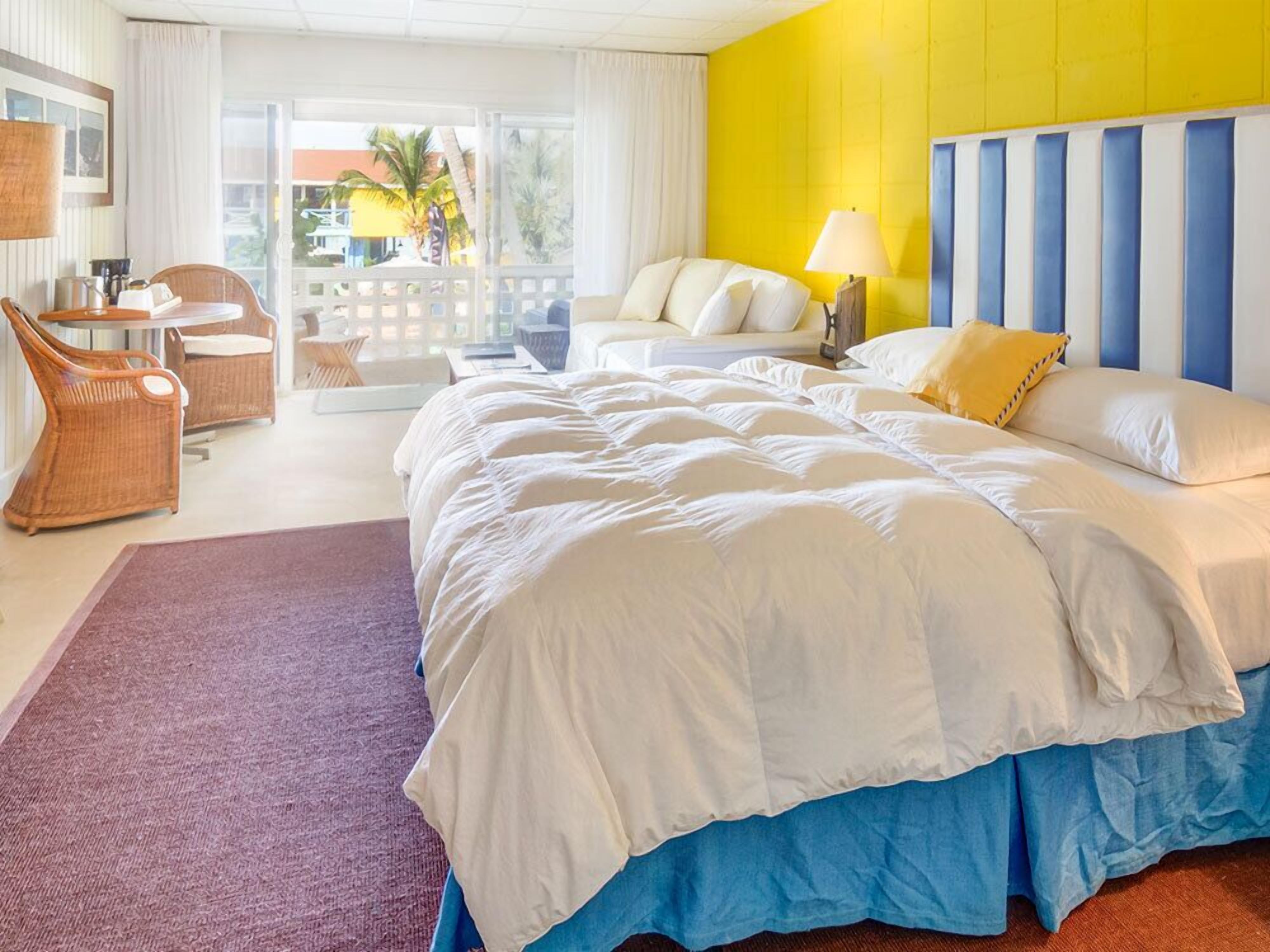 Premium bedding, pillow-top beds, in-room safe, blackout curtains