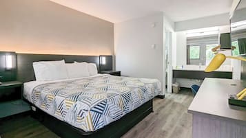 Free WiFi, bed sheets