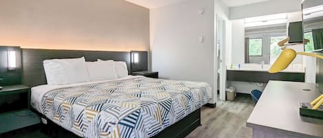 Wifi gratis y ropa de cama