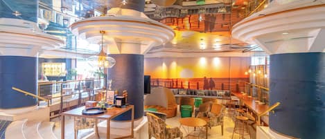 Sala de estar en el lobby