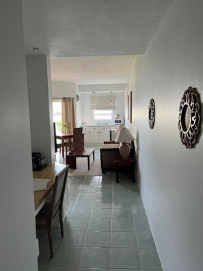 Luxury Suite, 1 Queen Bed, Sea Facing | In-room safe, blackout drapes, iron/ironing board, free WiFi