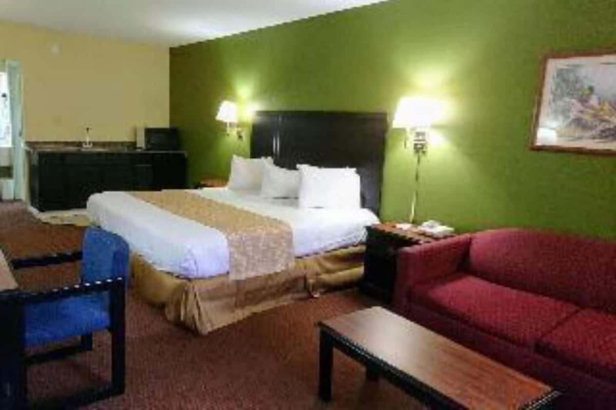 Desk, blackout curtains, iron/ironing board, rollaway beds