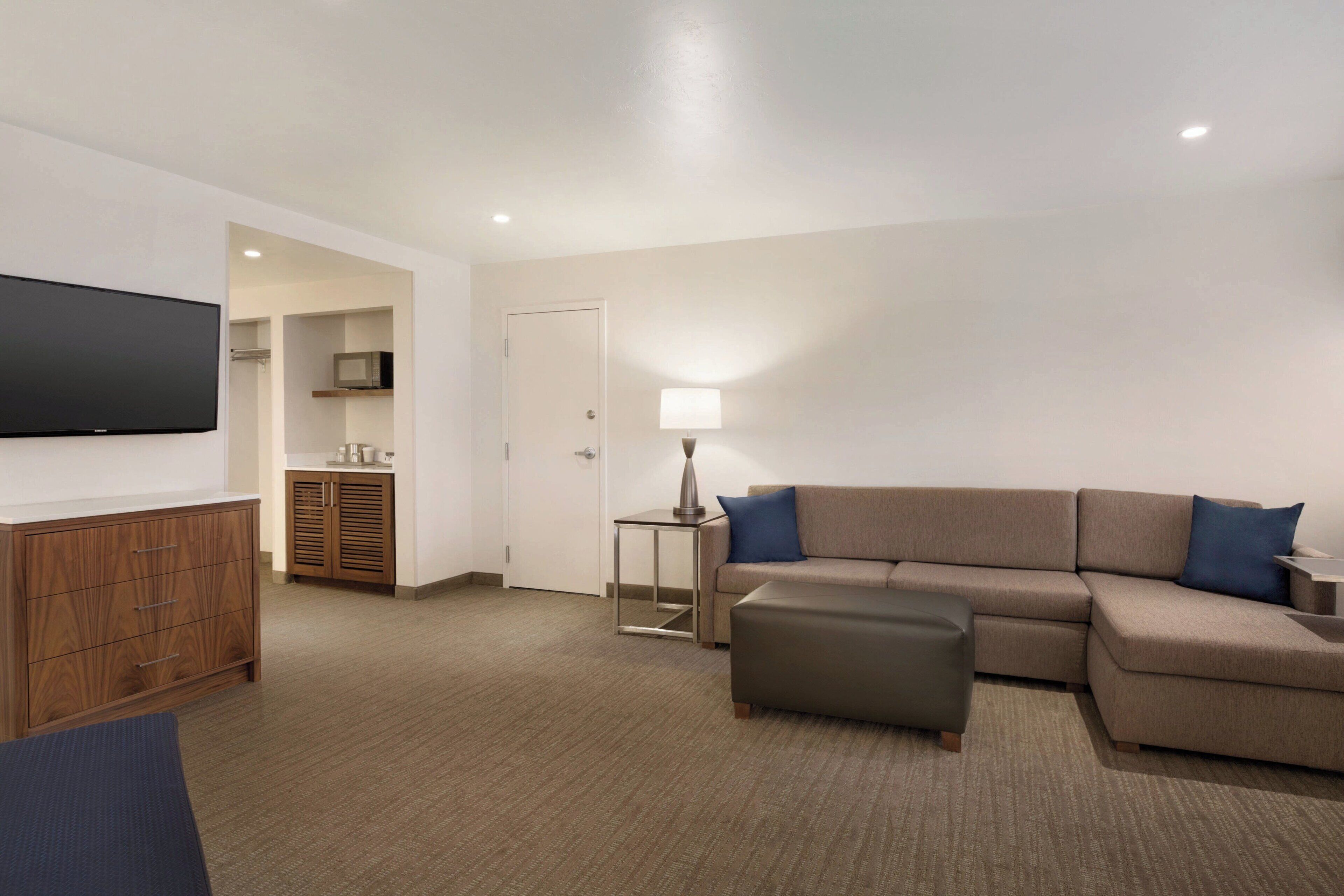 room, 1 king bed, non smoking, fireplace | living area | lcd tv