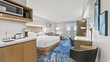 Premium bedding, pillow-top beds, in-room safe, desk