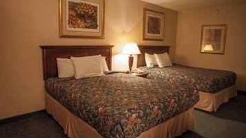 Desk, blackout curtains, iron/ironing board, free WiFi