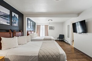 Single Room, 2 Queen Beds, Non Smoking | Premium bedding, blackout drapes, free WiFi, bed sheets