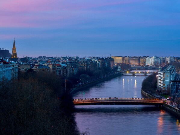 Vue depuis l’hébergement 