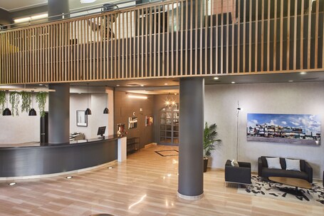 Sala de estar en el lobby