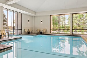 Indoor pool, outdoor pool