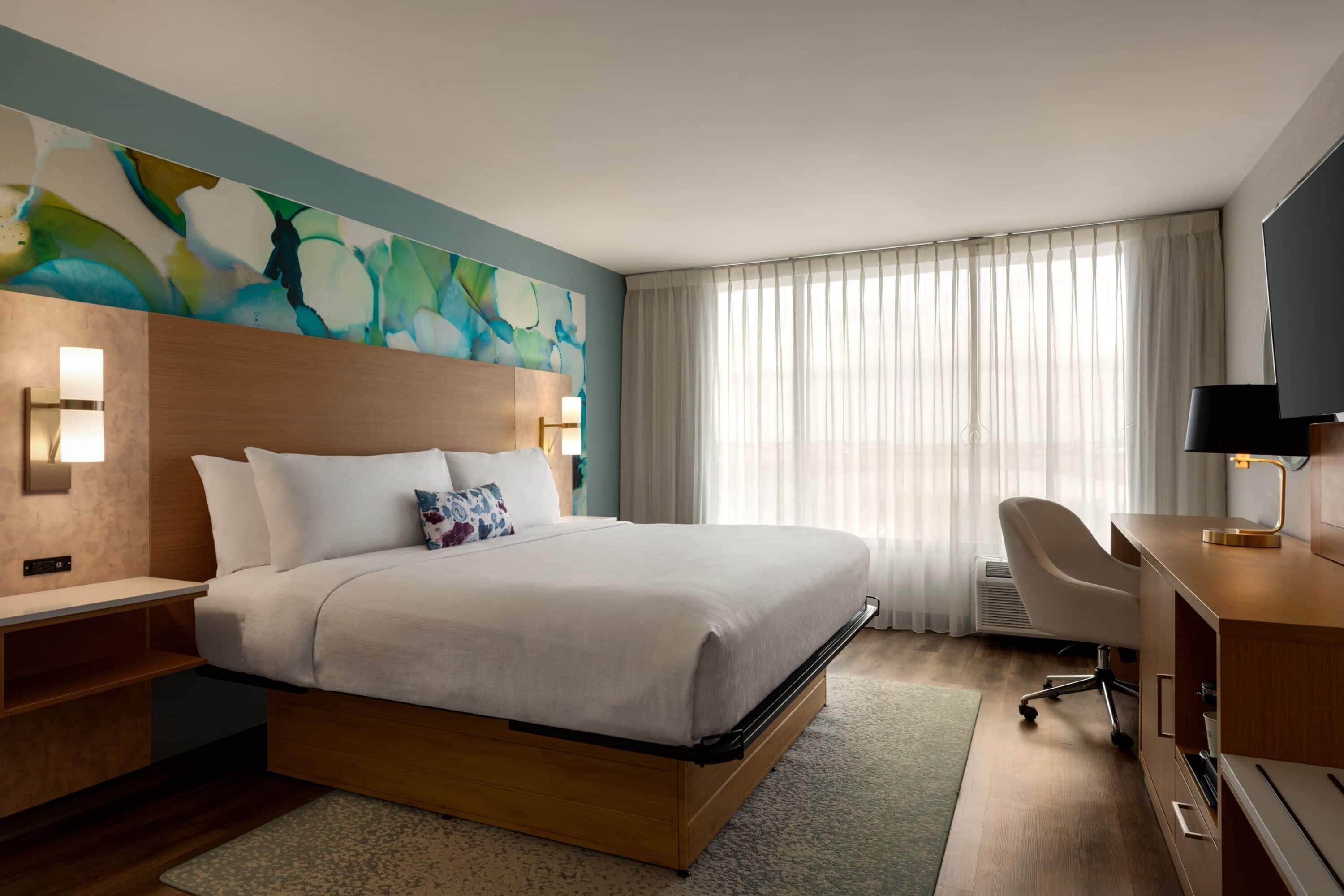 高級寢具、舒適加層、客房內保險箱、獨特裝潢