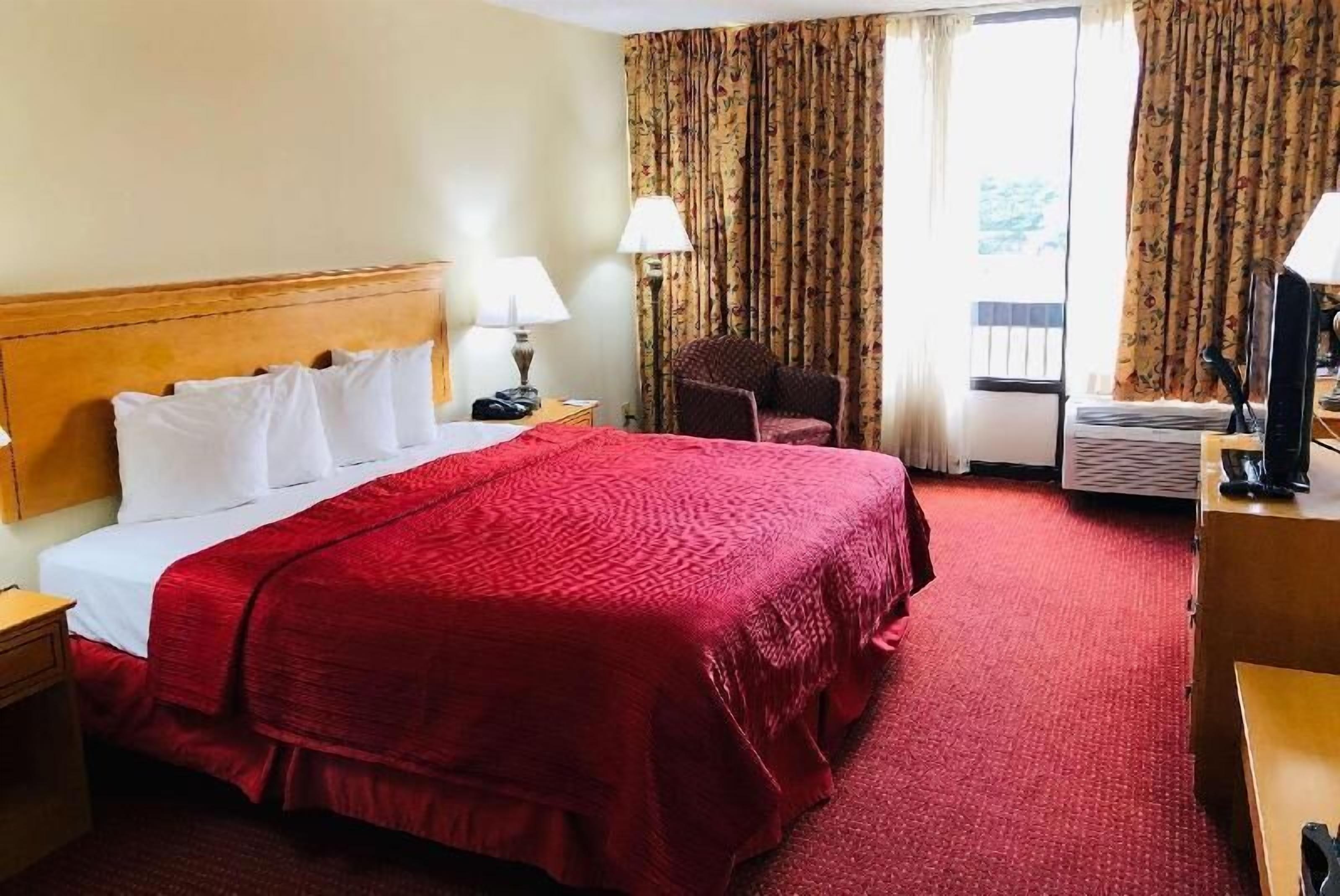 Premium bedding, pillowtop beds, in-room safe, individually decorated