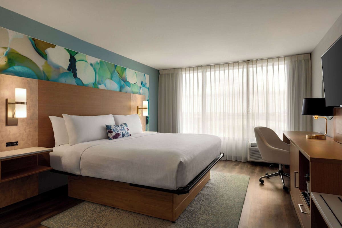 1 chambre, literie de qualité supérieure, surmatelas