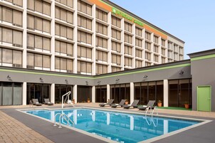 Seasonal outdoor pool