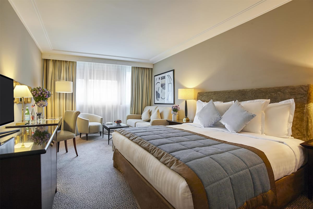 Executive-rum - 1 kingsize-sÀng | SÀngtillbehör av högsta kvalitet och minibar