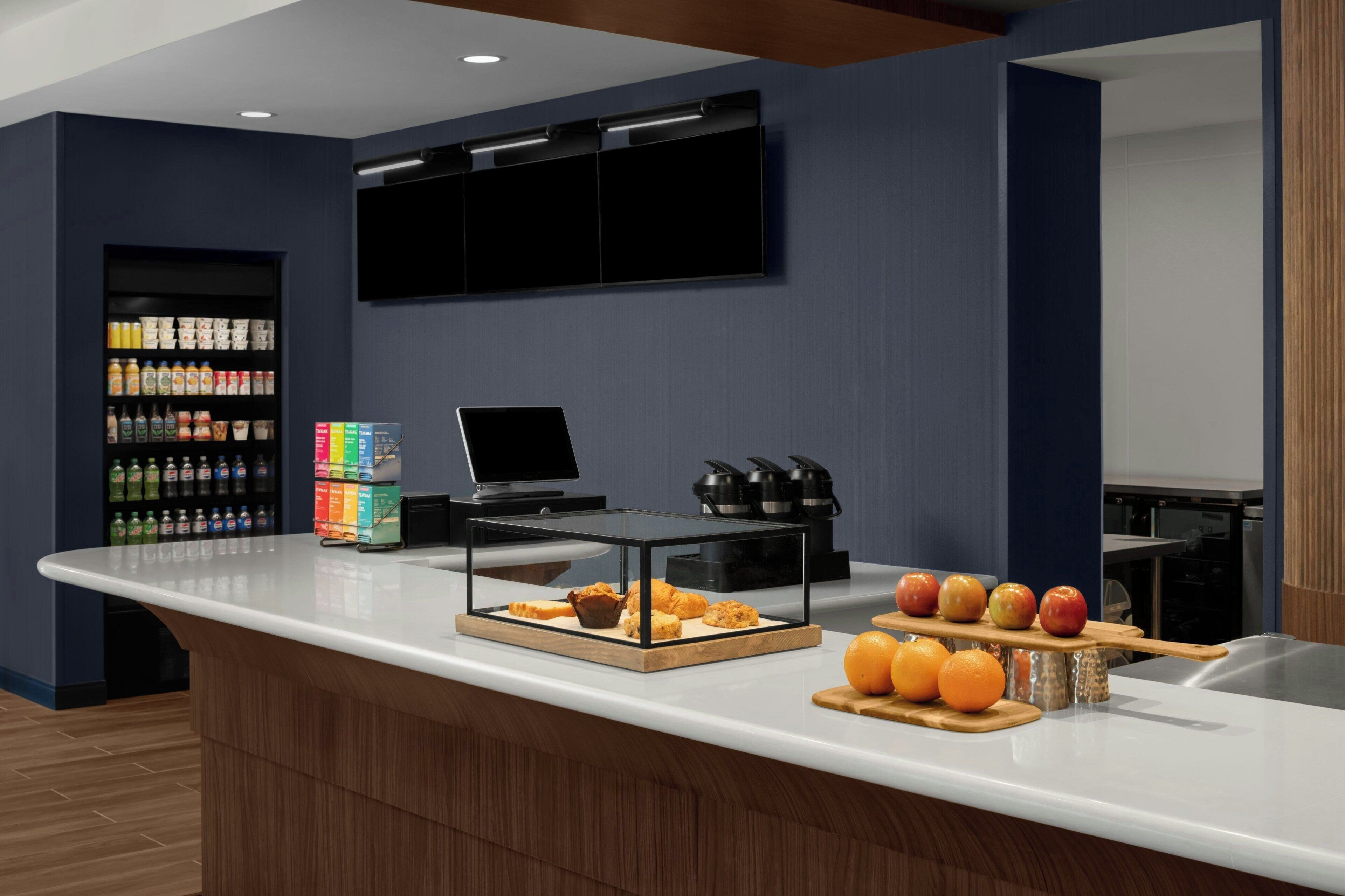 daily cooked-to-order breakfast for a fee