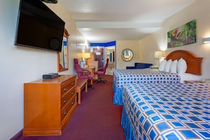 Suite, Multiple Beds, Non Smoking | 1 bedroom, laptop workspace, blackout drapes, soundproofing