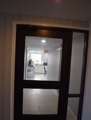 Interior entrance