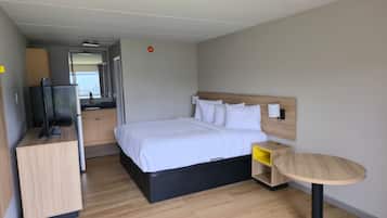 Standardzimmer, 1 King-Bett | Kostenloses WLAN, Bettwäsche, Wecker