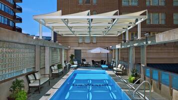 Seasonal outdoor pool