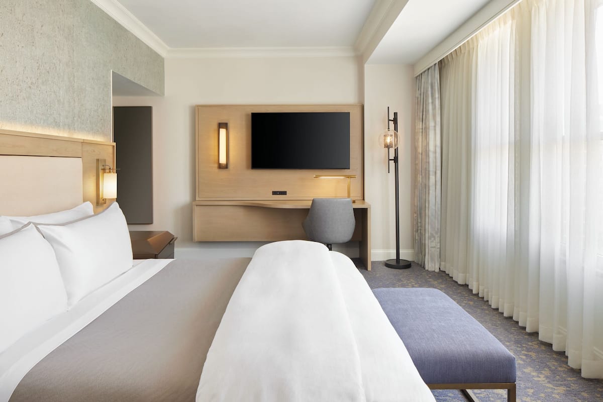 1 chambre, literie de qualité supérieure, couette en duvet d'oie