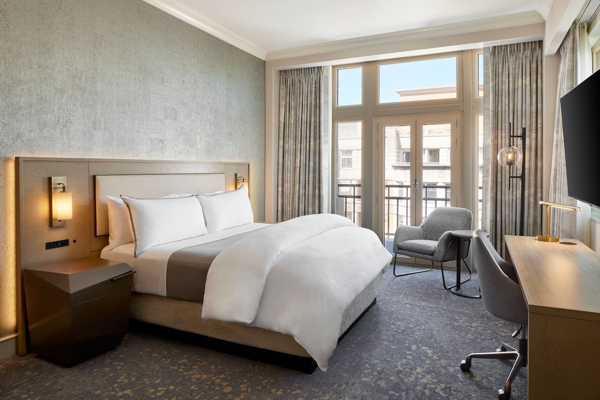 1 chambre, literie de qualité supérieure, couette en duvet d'oie