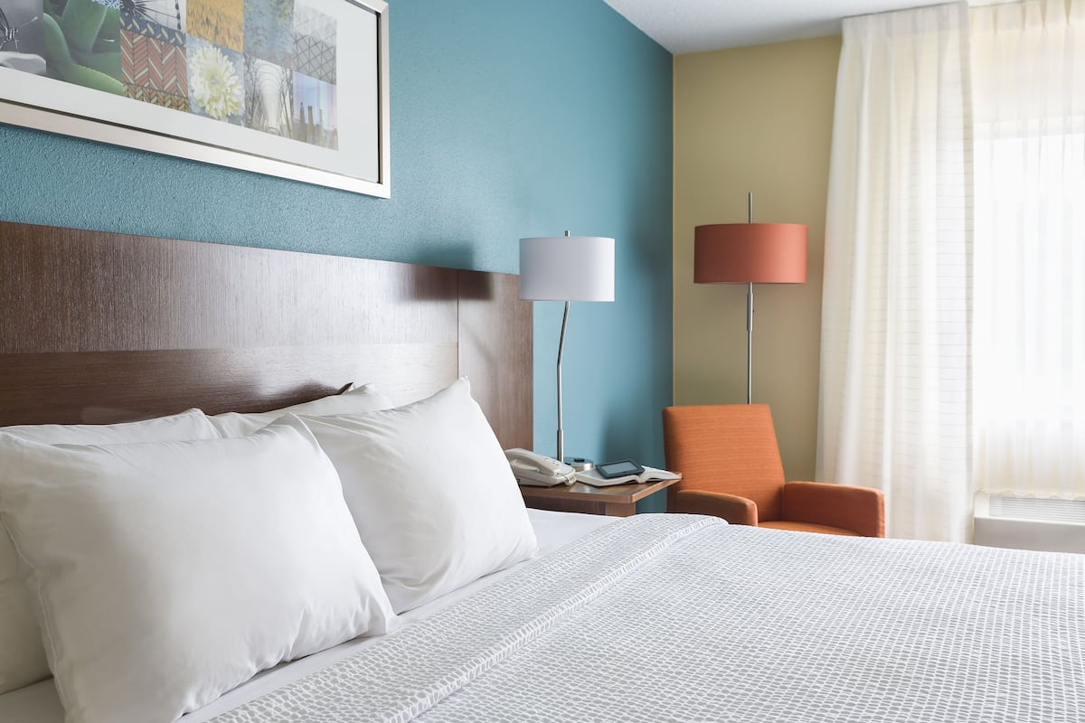 Premium bedding, pillowtop beds, in-room safe, desk