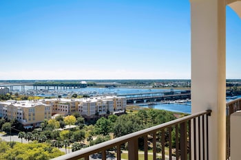 Balcony view at Charleston Marriott