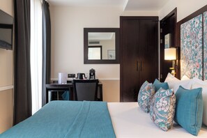 Classic Double Room | Premium bedding, minibar, in-room safe, individually decorated