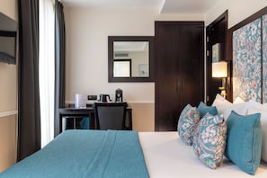 Classic Double Room | Premium bedding, minibar, in-room safe, individually decorated
