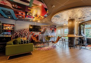 Sala de estar en el lobby