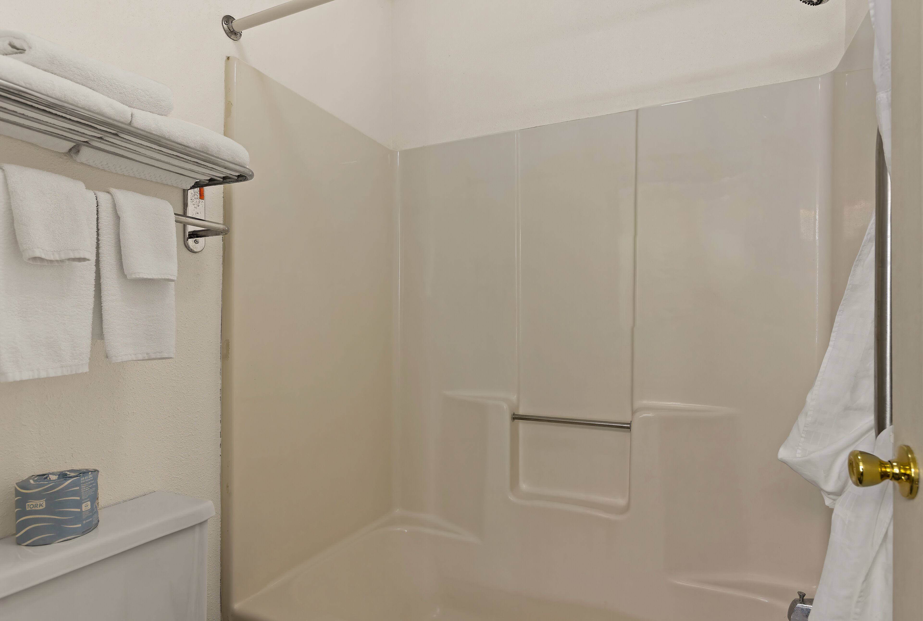 free toiletries, hair dryer, towels, soap